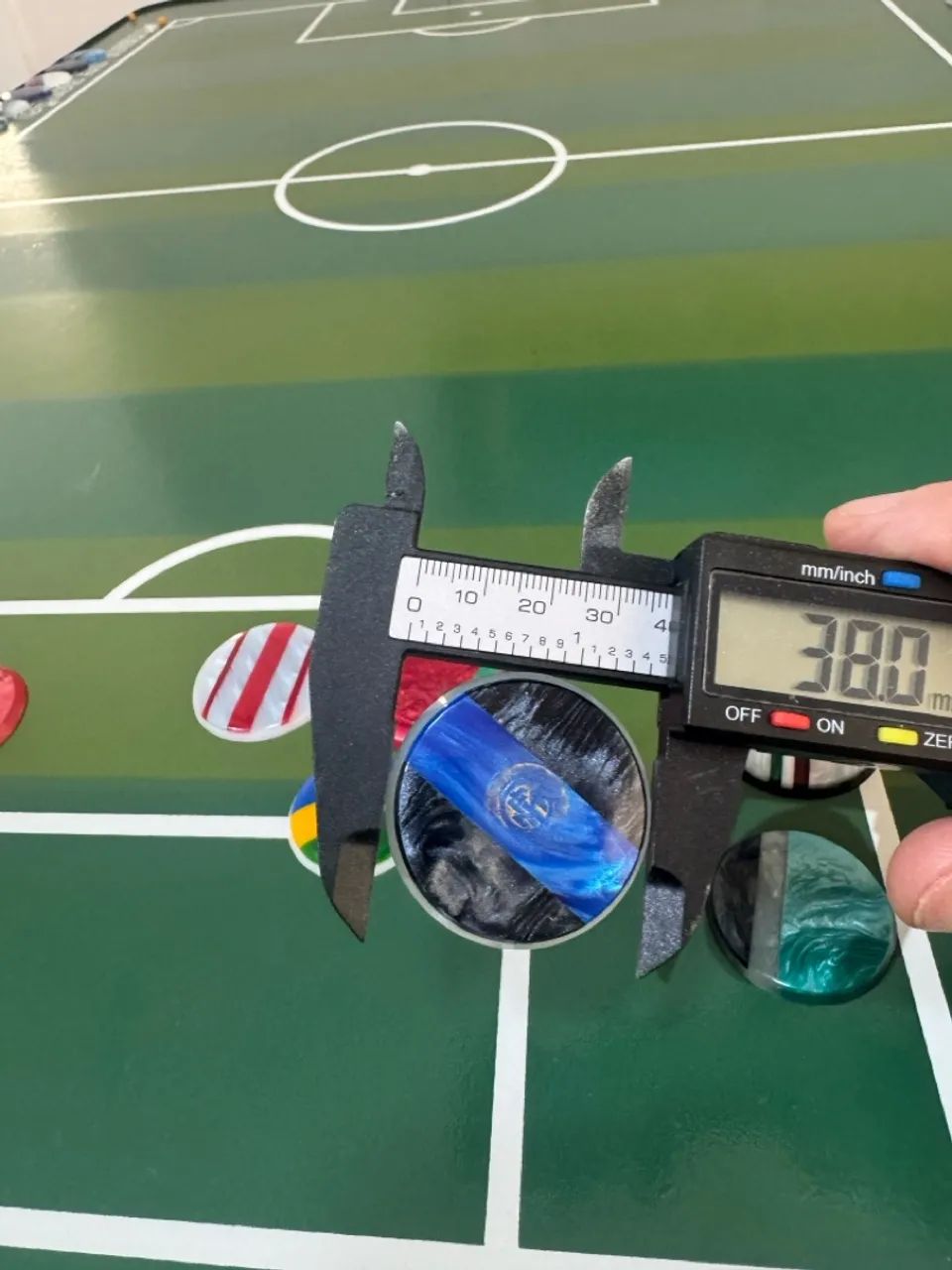 FUTEBOL DE BOTÃO DE MESA.  - Foto 3
