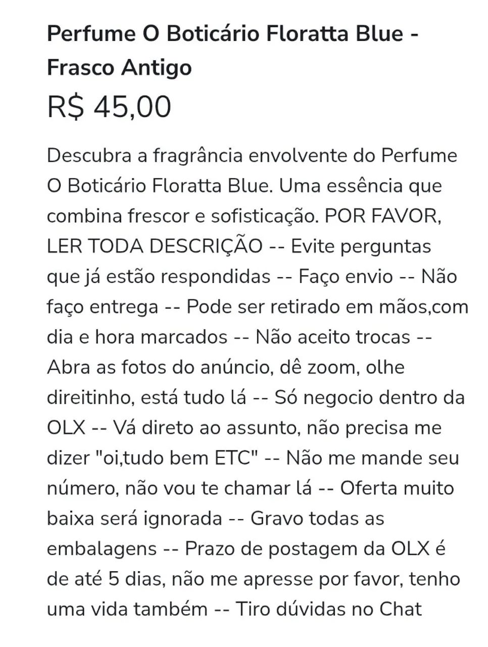 Perfume Boticário Floratta Blue  - Foto 4