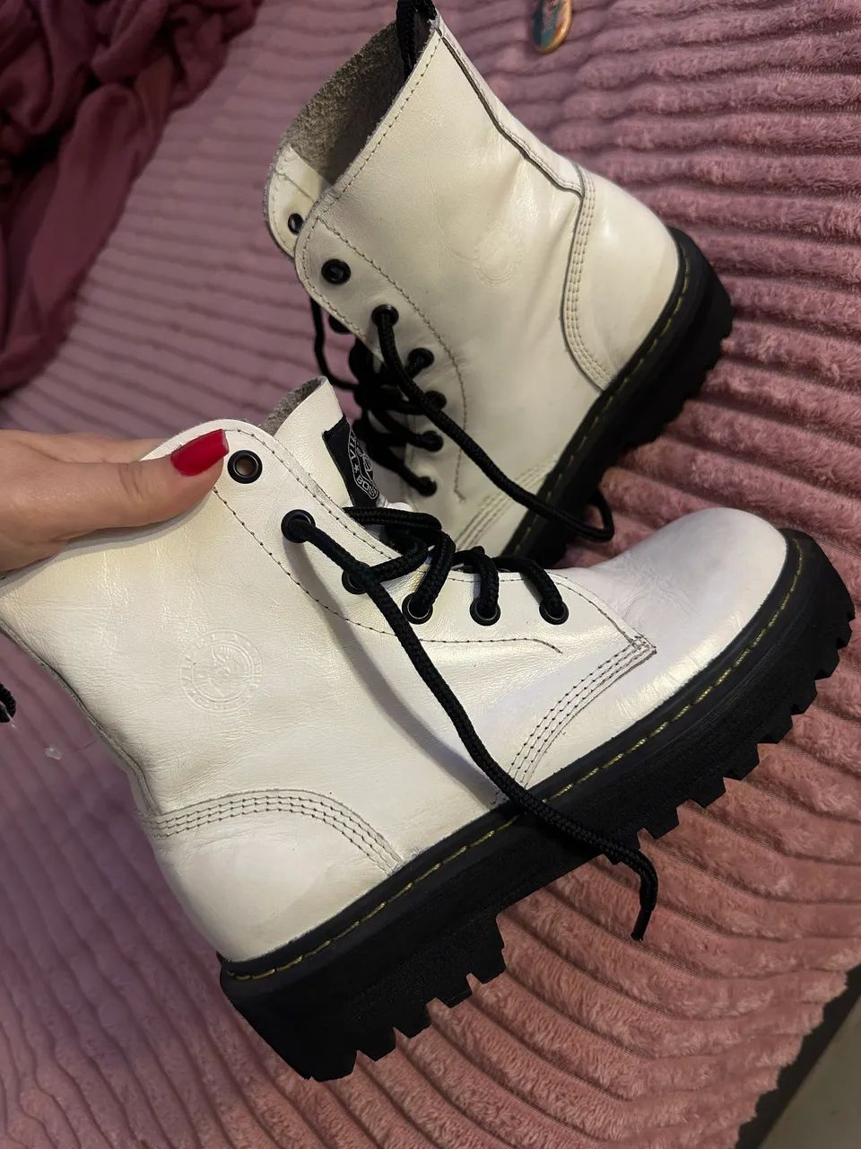 Bota Coturno de couro Vilela