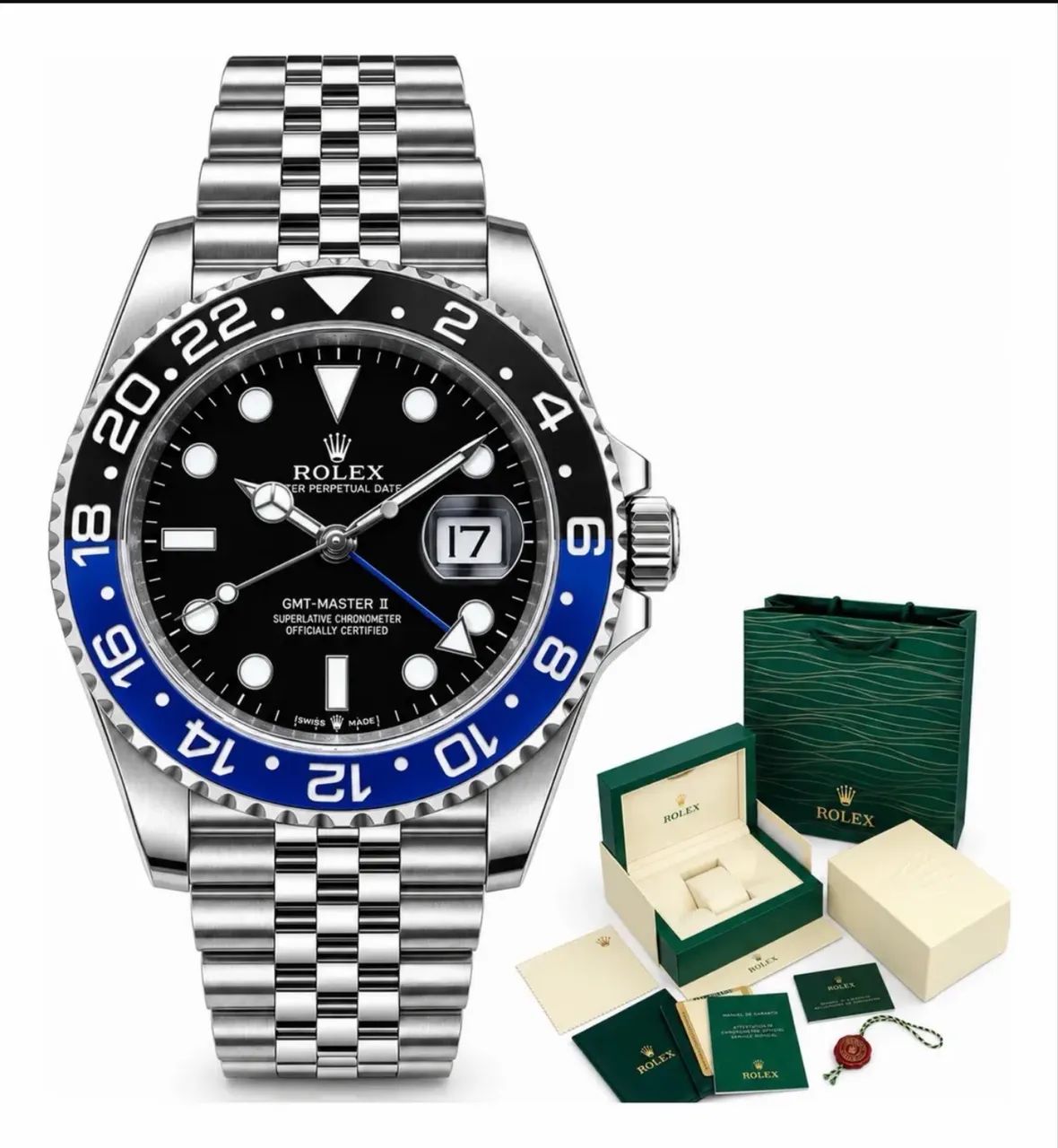 Rolex GMT Master 2 Batman 