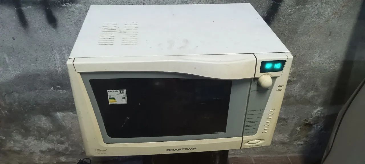 MICROONDAS SEM O PRATO FUNCIONANDO NORMAL 