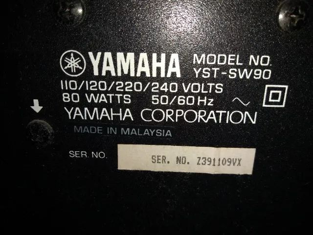 Subwoofer Ativo Yamaha - Foto 2