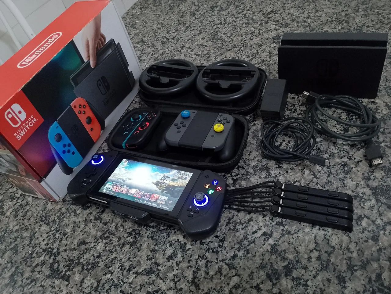 Nintendo Switch Desbloqueado Completasso - Foto 4