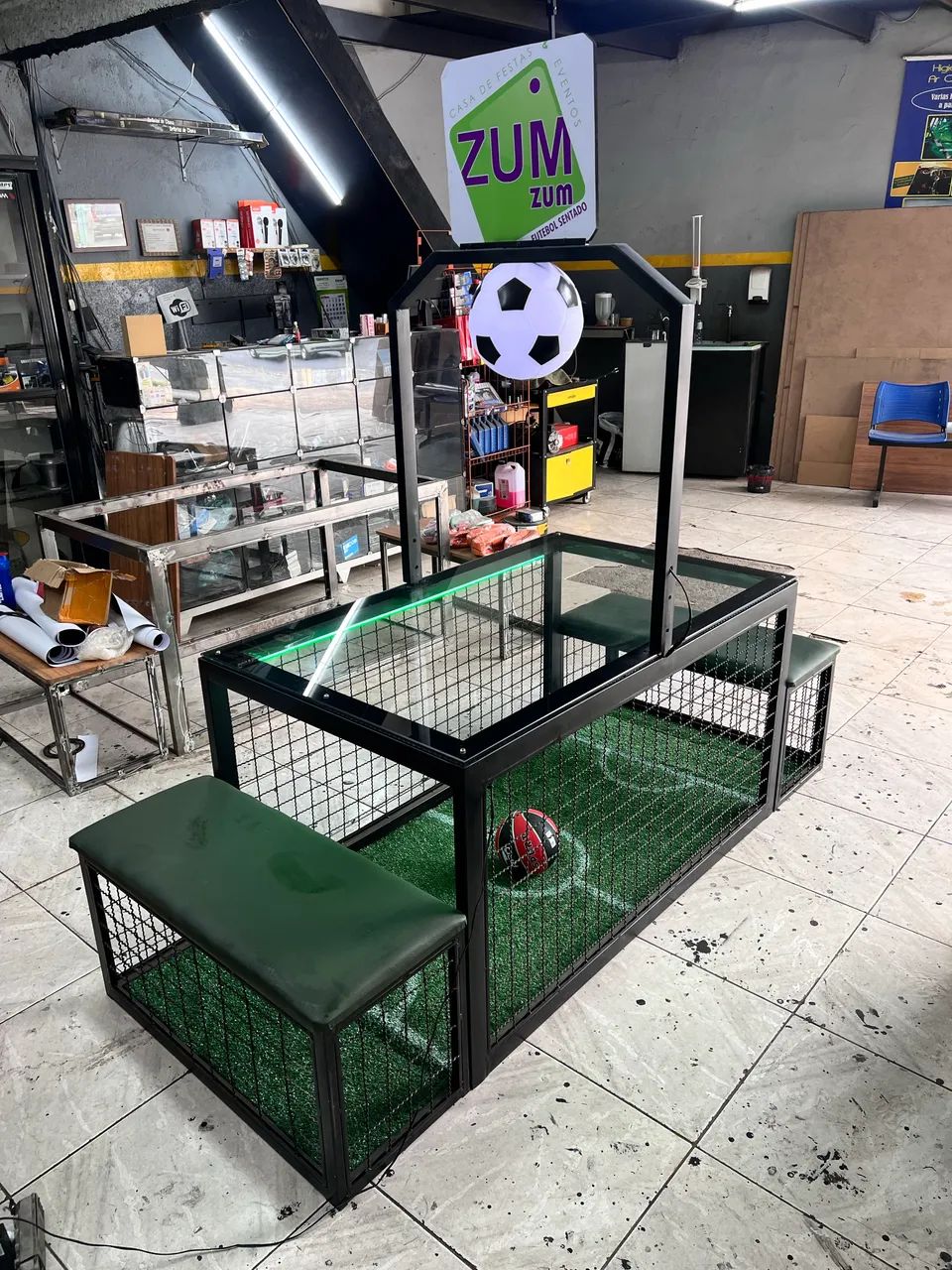 Futebol sentado jogo  - Foto 4