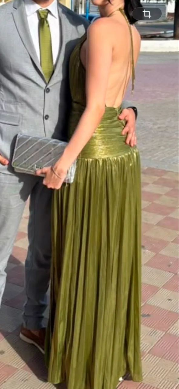 Vestido de Festa Verde - Foto 2