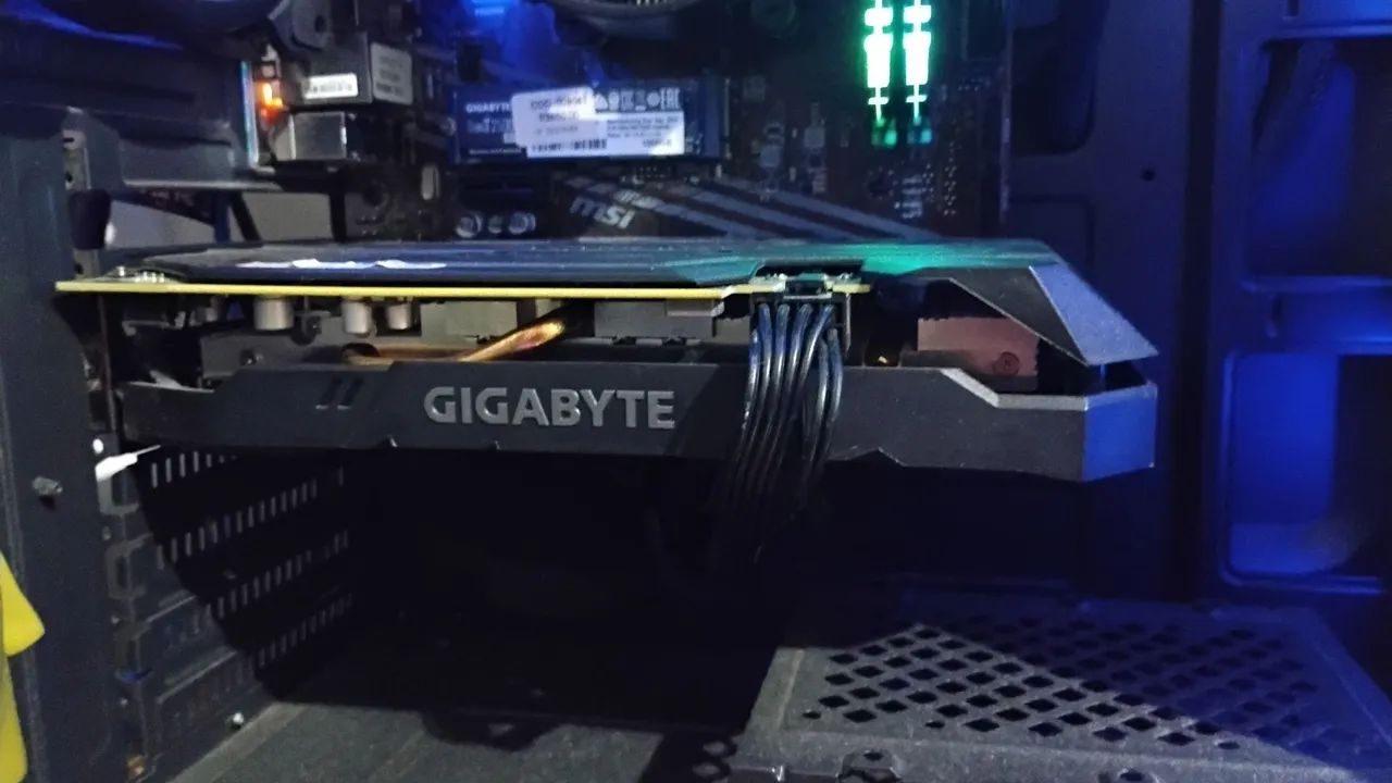 Placa de vídeo 1660ti gigabyte - Foto 2
