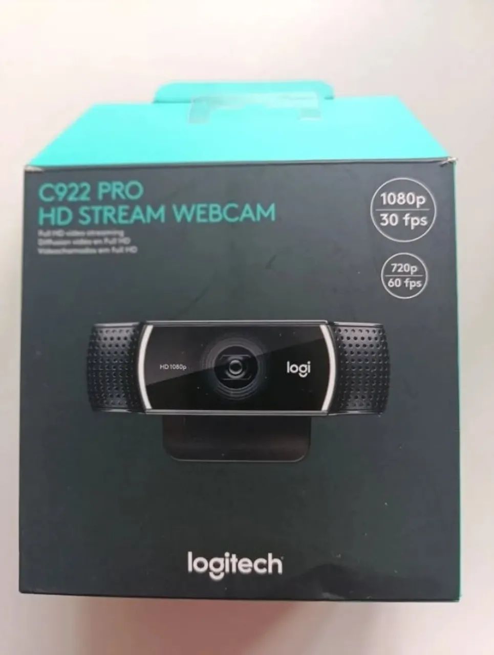 Webcam C922 pro Logitech HD 1080p com Microfone - Foto 2