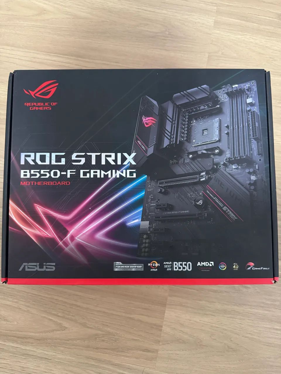 Placa mãe ROG STRIX B550-f GAMING