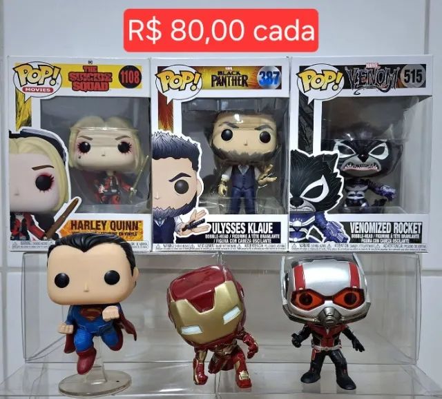 Funko Pop! Marvel e Dc