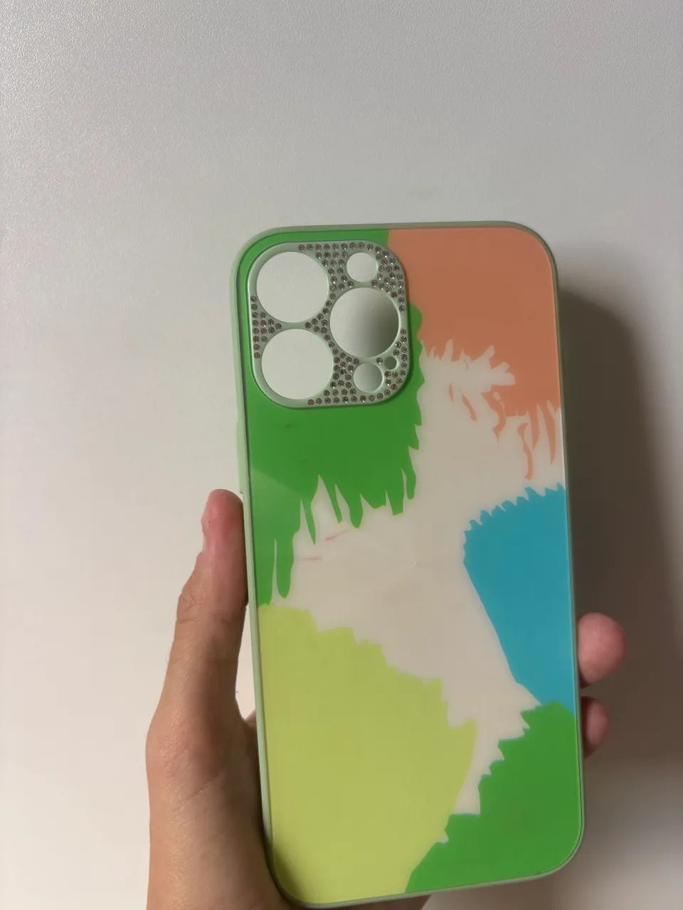 Capa IPhone 13 PRO MAX Colorida Com Proteção de Câmera  - Foto 3