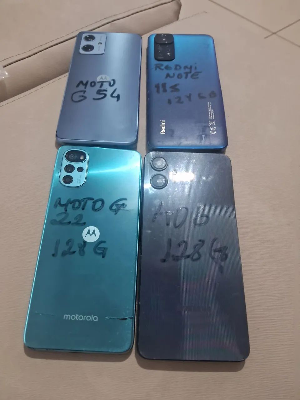 Lote de celular com defeito tela preta. - Foto 3