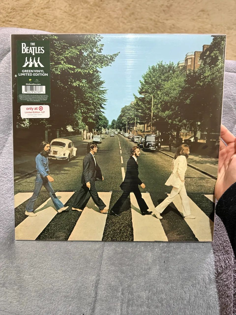 Vinil abbey road Beatles verde limitado 
