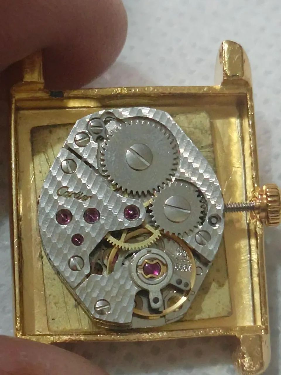 Relógio Cartier antigo a corda manual funcionando perfeitamente  - Foto 2