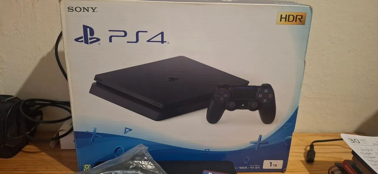 Ps4 1TB Completo e com NF