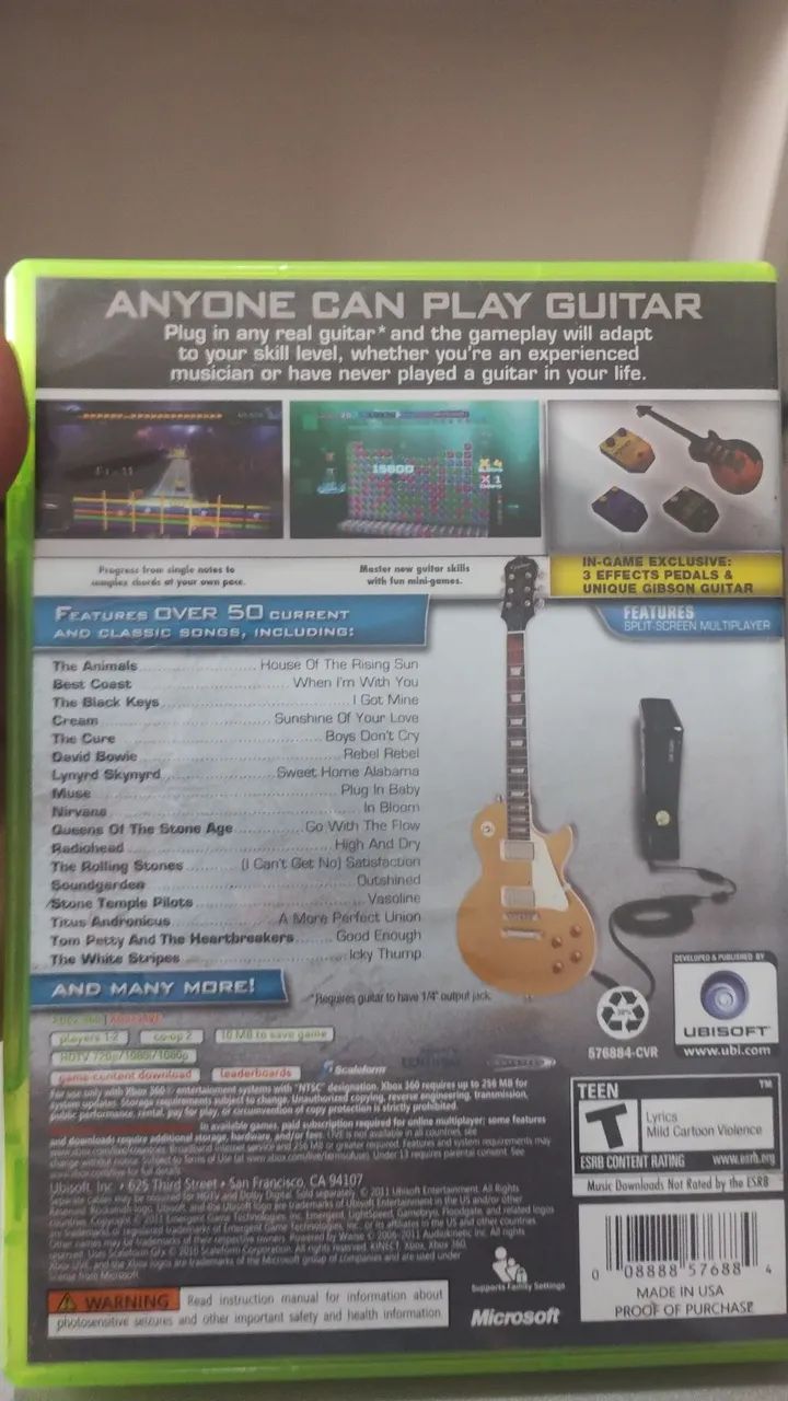 Rocksmith Xbox 360 (sem  cabo) - Foto 3