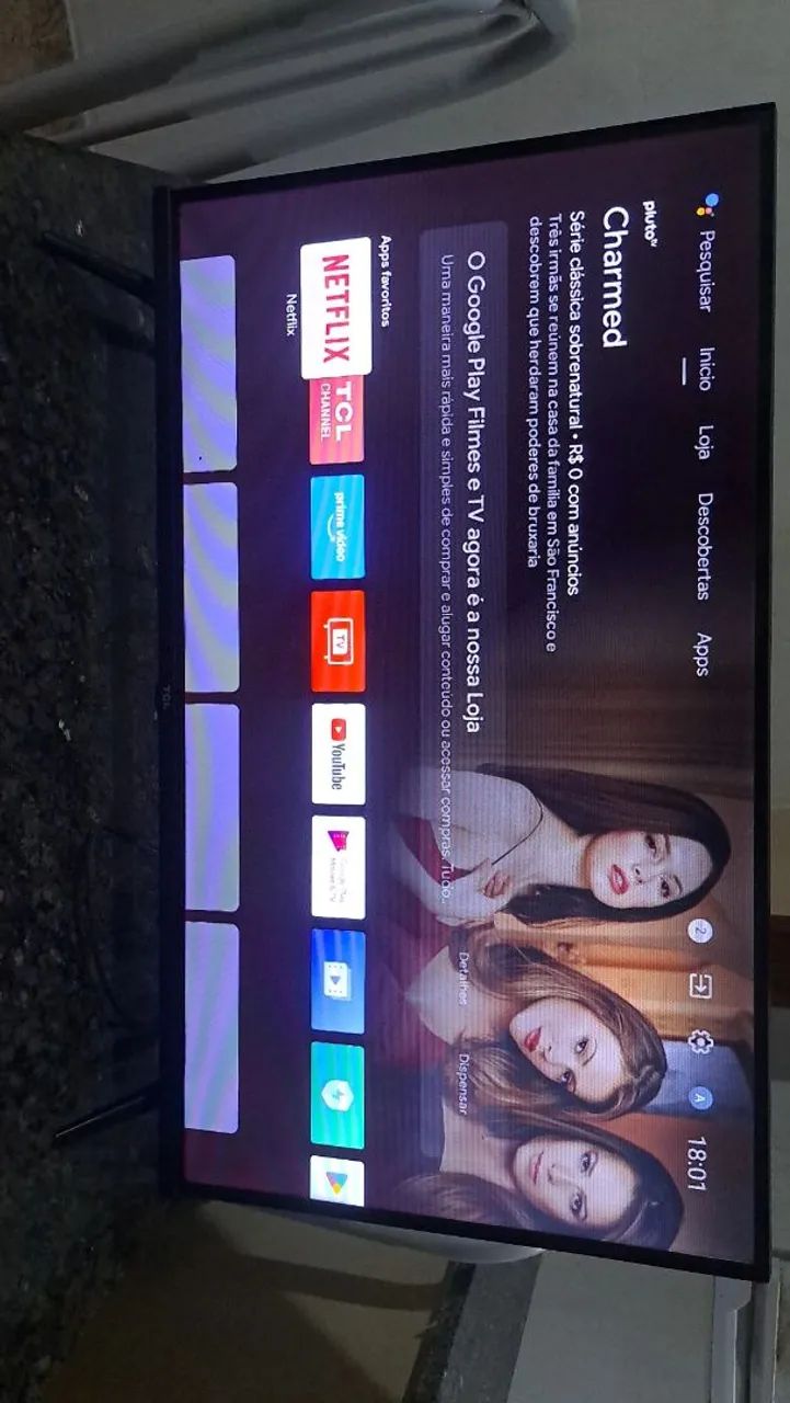 Tv tcl 32 polegadas Android  - Foto 3