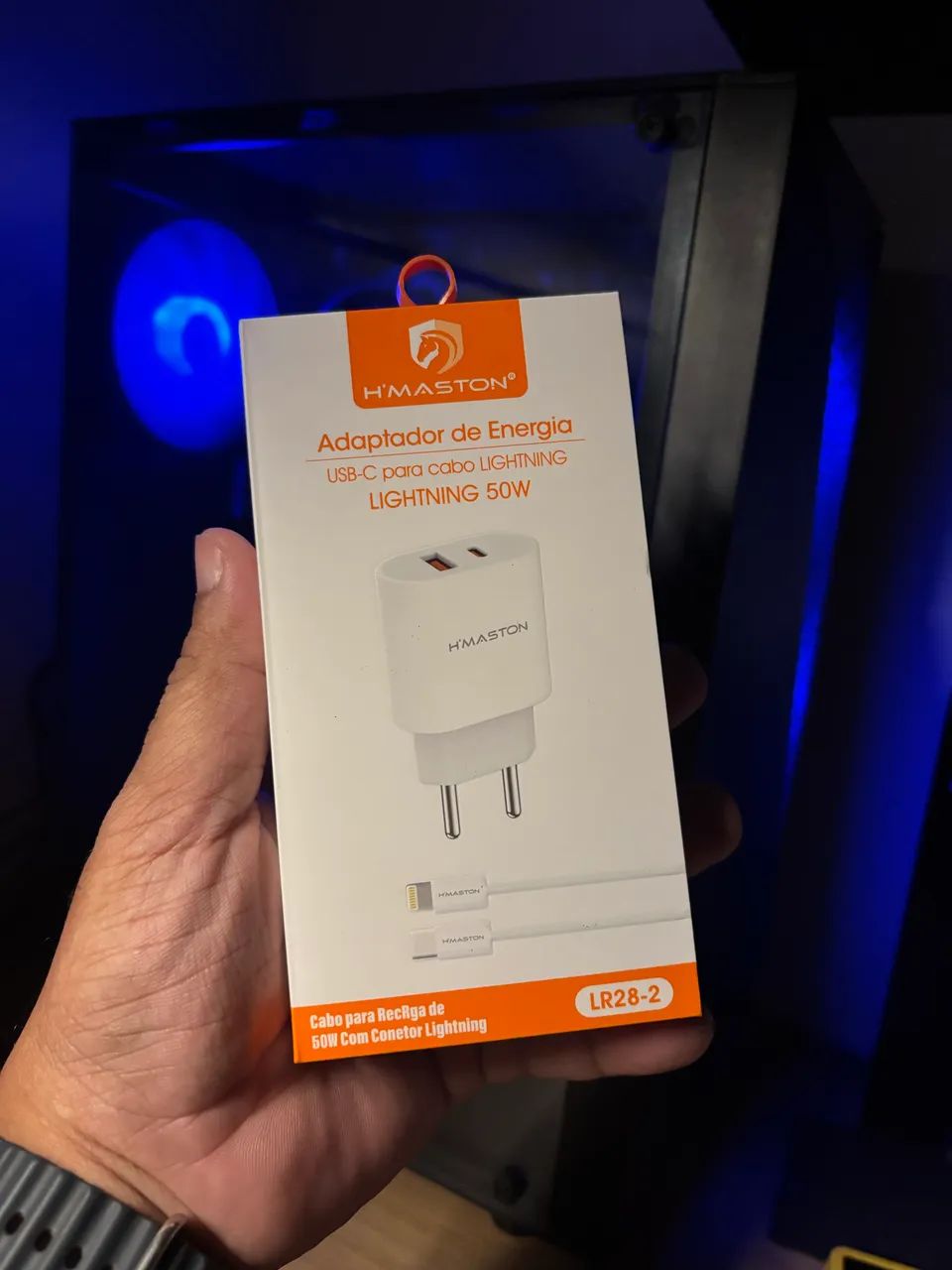 Carregador 50w para iPhone  - Foto 2