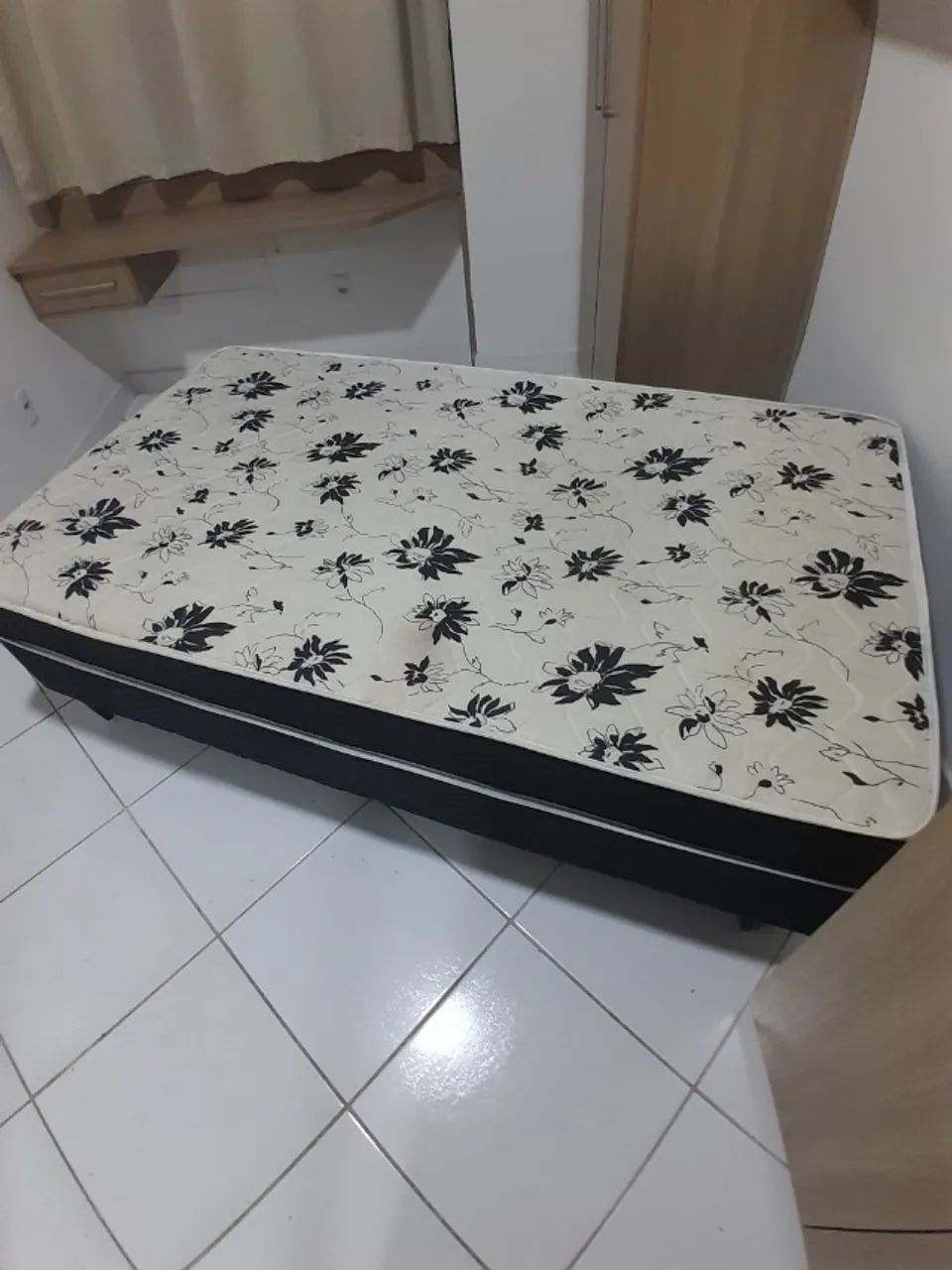 Cama Solteiro Union Colchão Conjugado