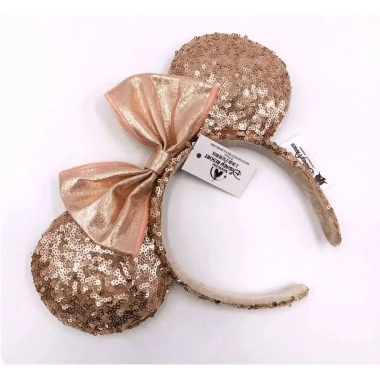 Tiara Original Importada Parks Disney Minnie Mouse Rose ingold - Foto 4