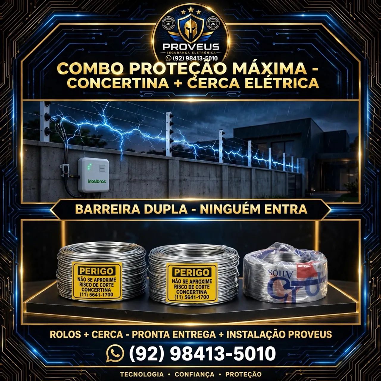 Kit Segurança Completo - Foto 2