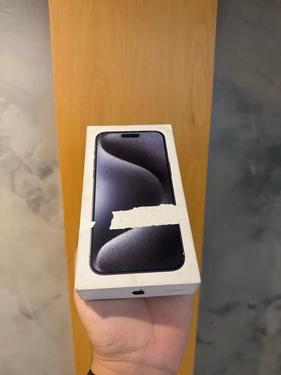 Caixa de iPhone 15 Pro Max 256GB Azul  - Foto 3