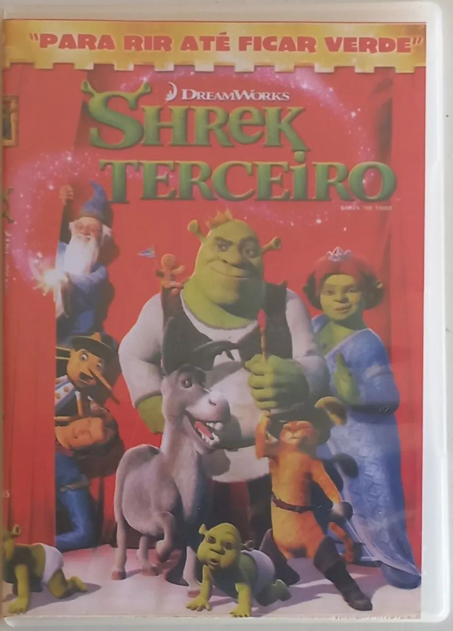 DVD Homem-Aranha 3, Harry Potter e Shrek Terceiro - Foto 2