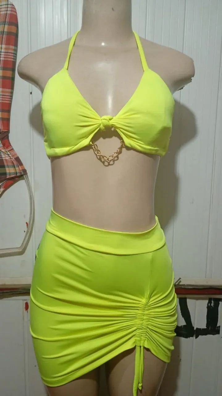 Conj. Verde neon  - Foto 2