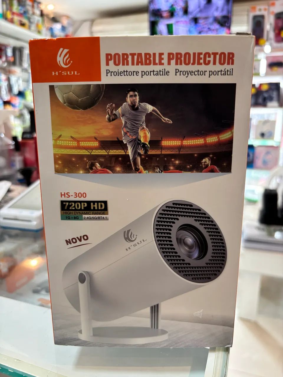 Projetor Portátil HSUL 720 HD 