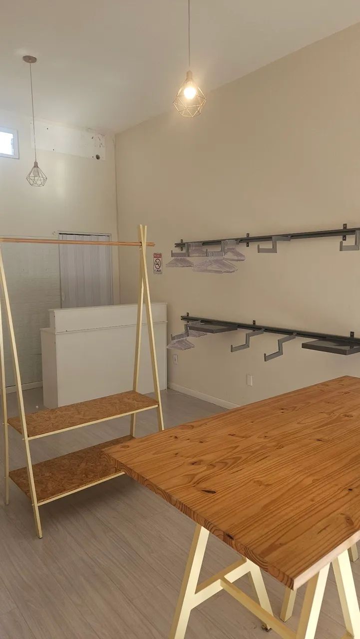 Sistema Expositor Modular Completo  para Loja em Aço - Trilhos, Ganchos e Prateleiras - Foto 5