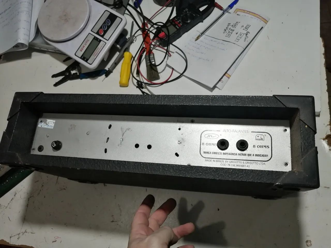 Gabinete vazio pra montar amplificador, potência etc!  - Foto 2