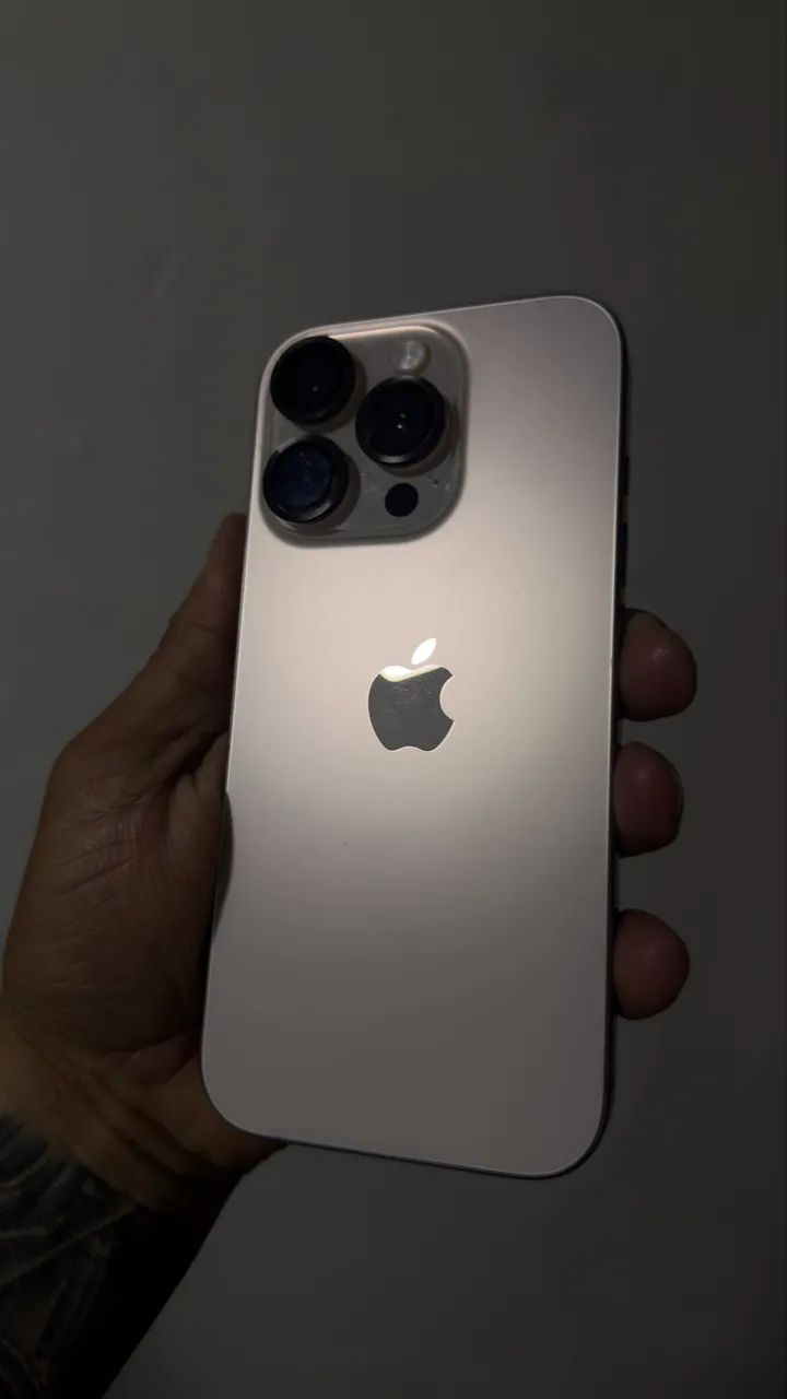 iPhone 16 Pro 128GB - Impecável / Todo Original