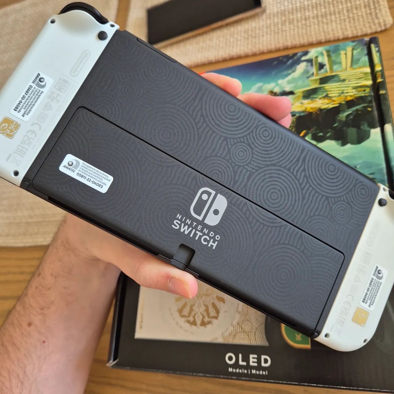 Nintendo Switch OLED Edição Zelda - Impecável - Foto 4