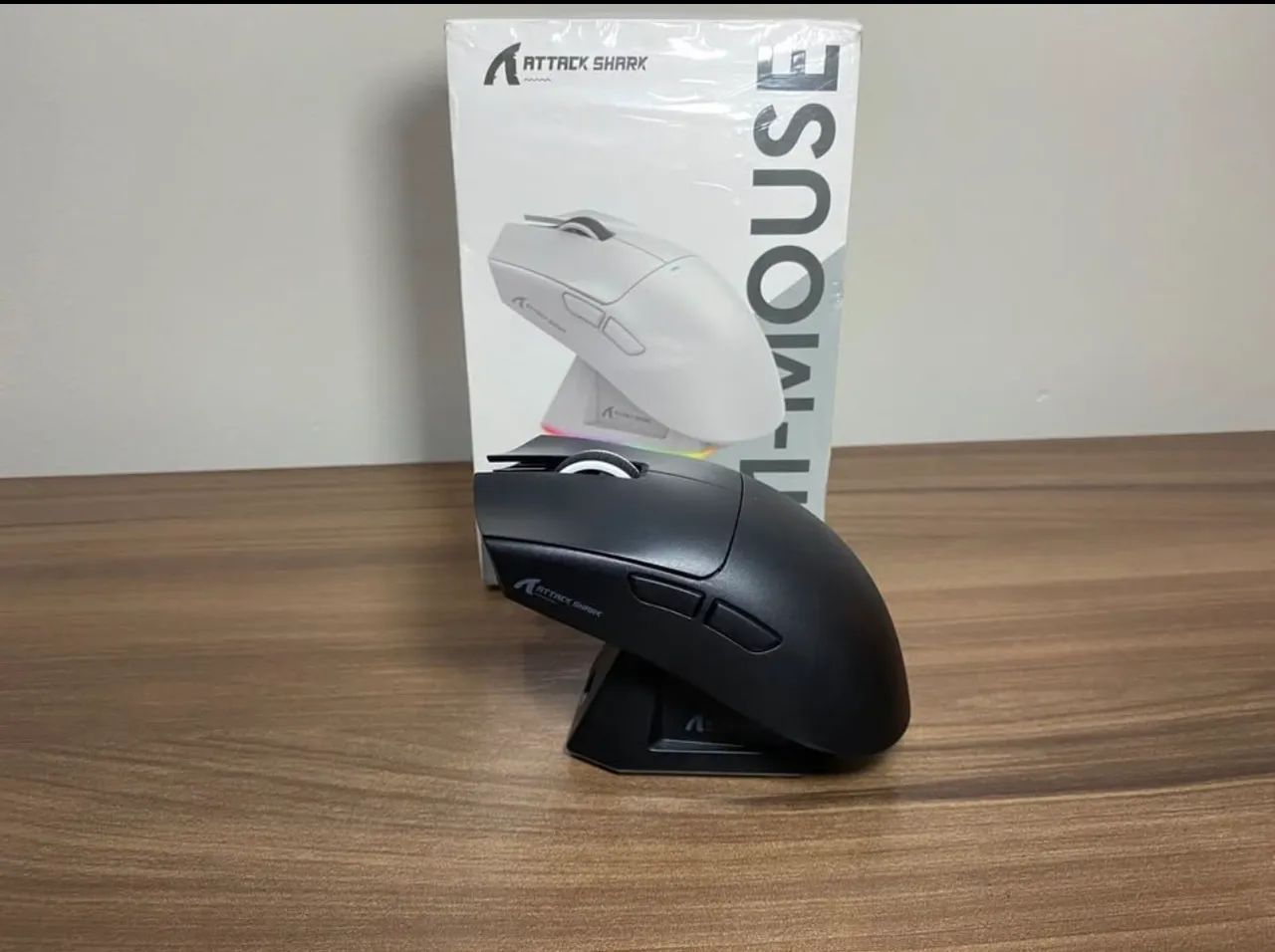 (NOVO) MOUSE GAMER ATTACK SHARK X11 SEM FIO - Foto 5