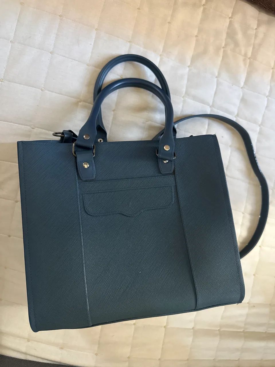 Bolsa Colcci azul marinho  - Foto 2