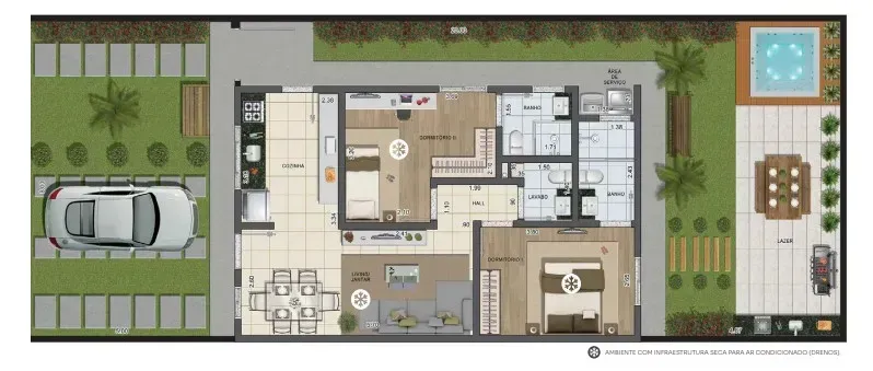 PLANTA 62m²
