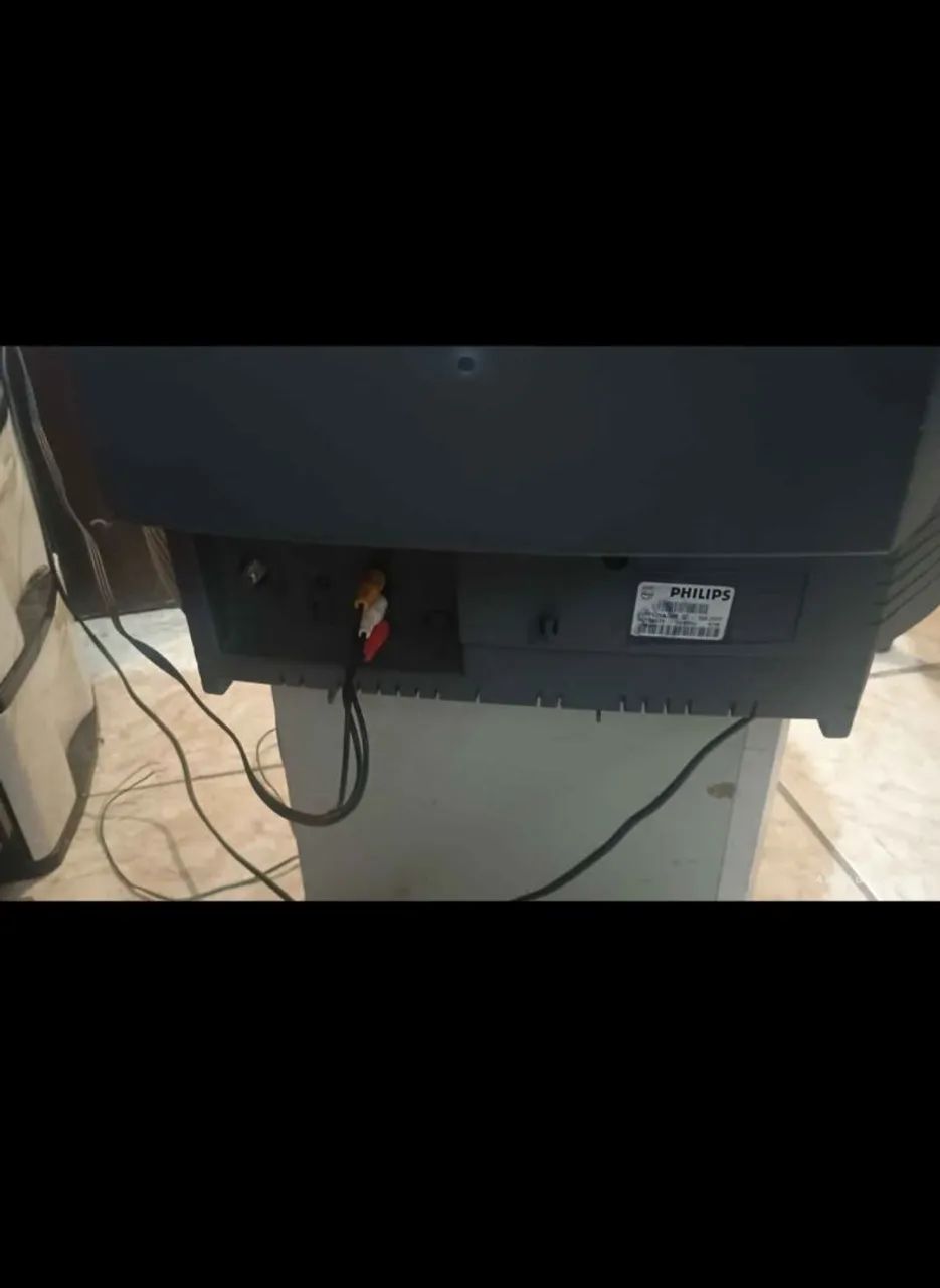 Tv tubo Philips 21 Pol. Stereo.  Aceito Trocas por TV Box  - Foto 3