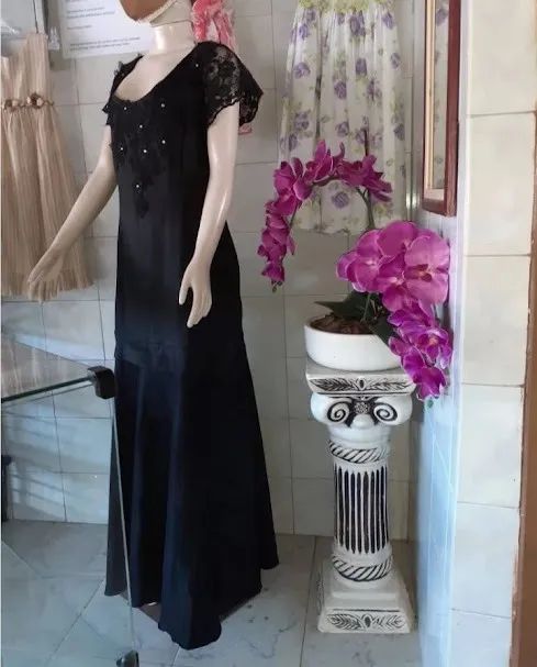 Vestido de Festa Preto GG