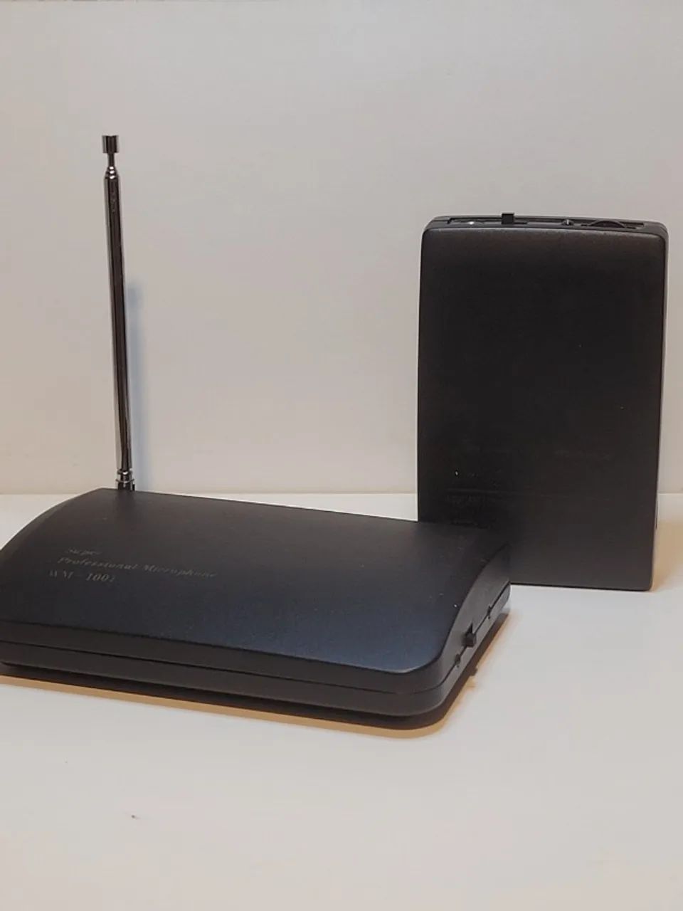 Transmissor E Receptor Microfone Sem Fio WM-1001