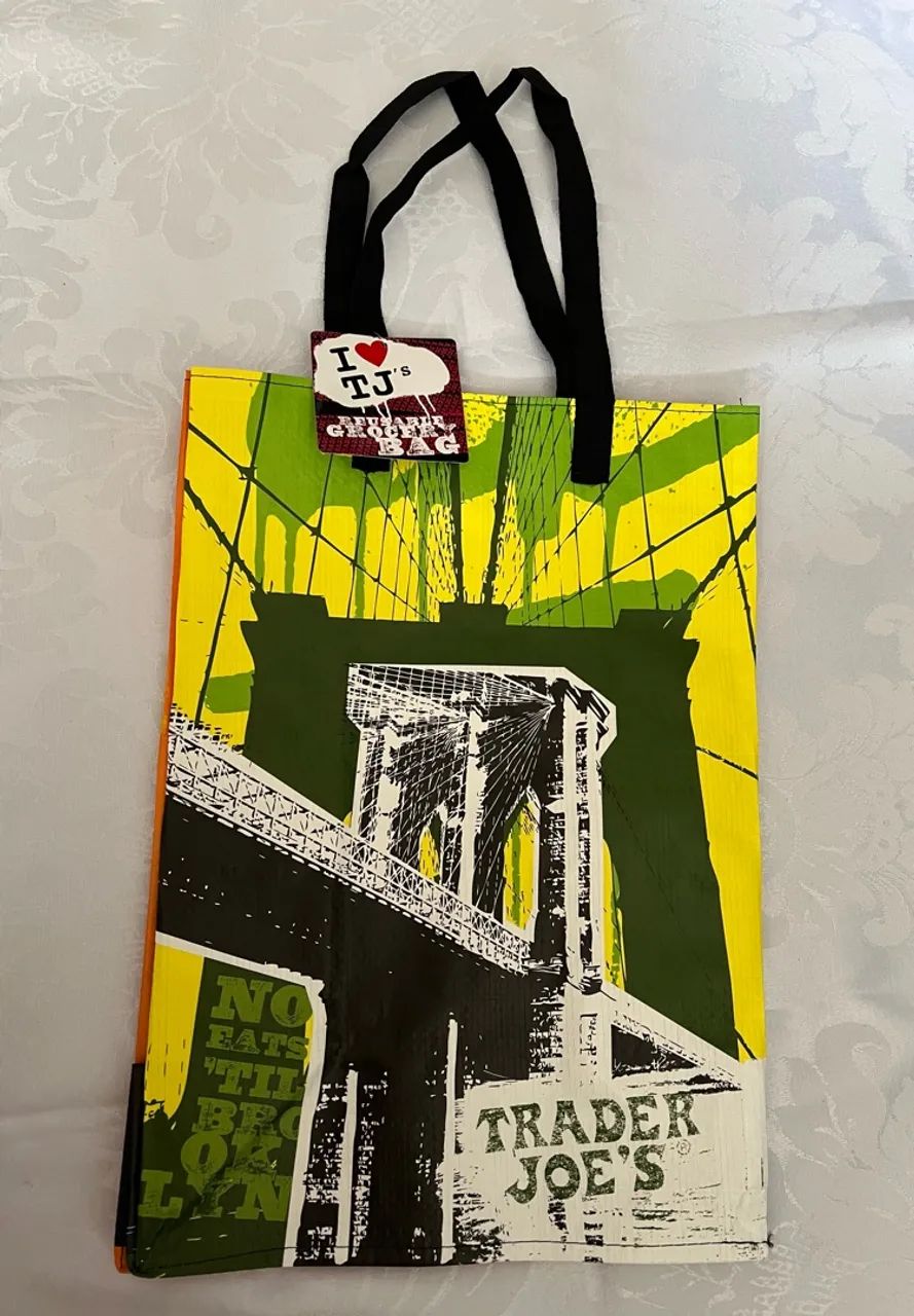 Ecobag Trader Joes em Ráfia  - Foto 2