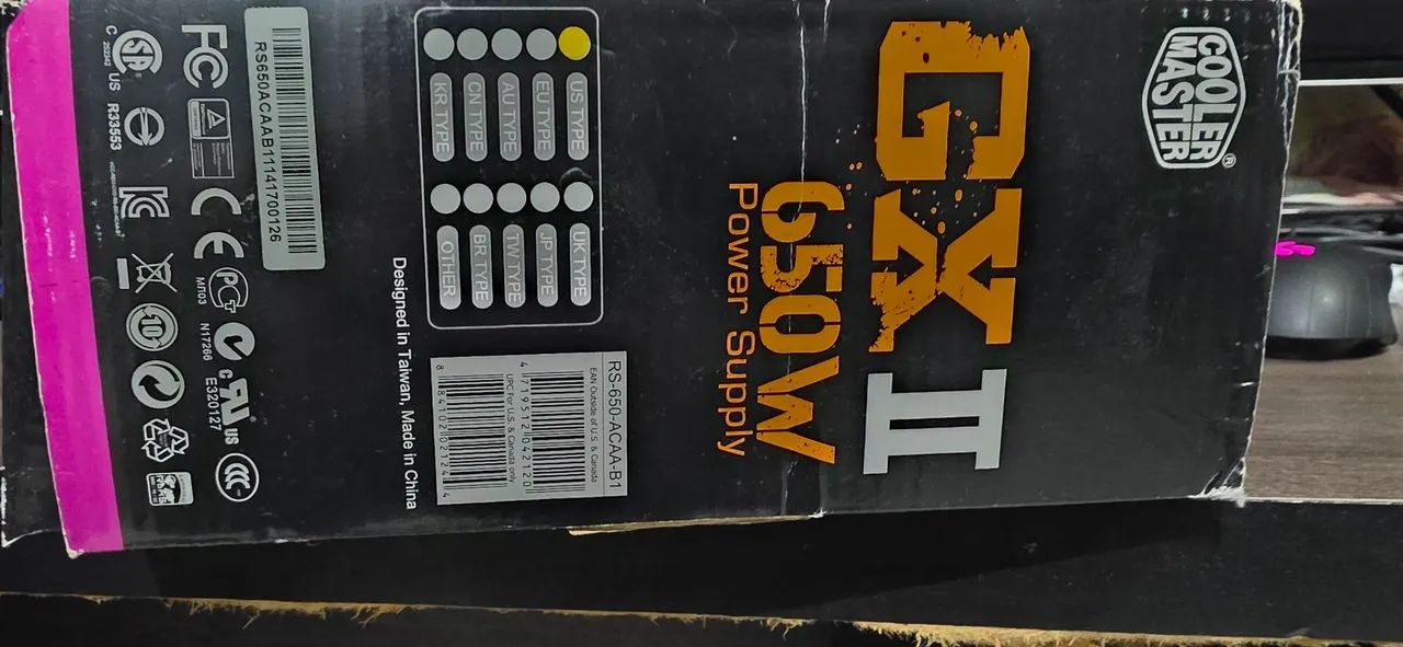 fonte de alimentacão Cooler Master GX I1 650W - Foto 3