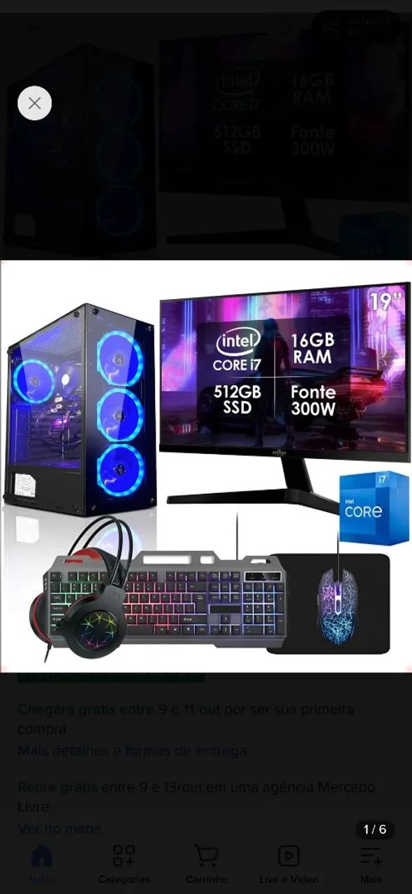 Vendo um pc gamer 