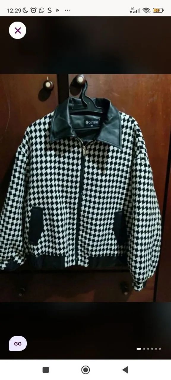 Jaqueta bomber cortelle