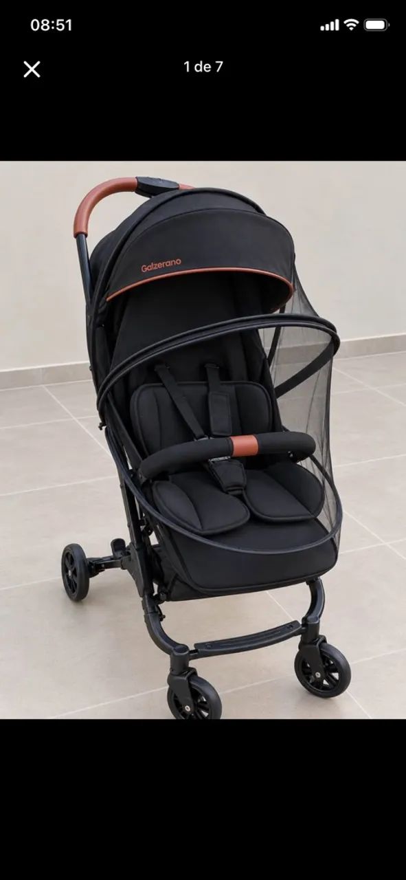 Carrinho de bebê  GALZERANO 