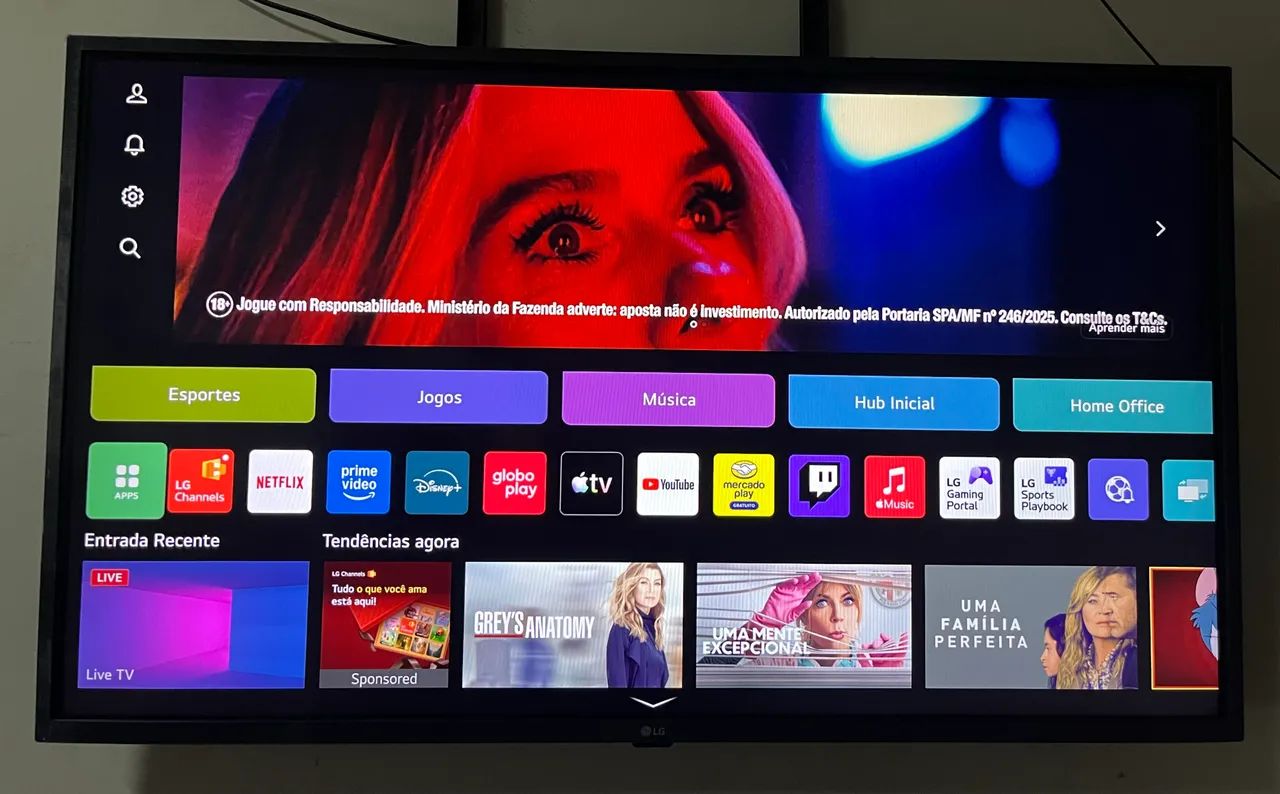 TV LG 43 SMART!
