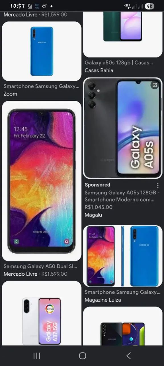 Samsung galaxy A50s