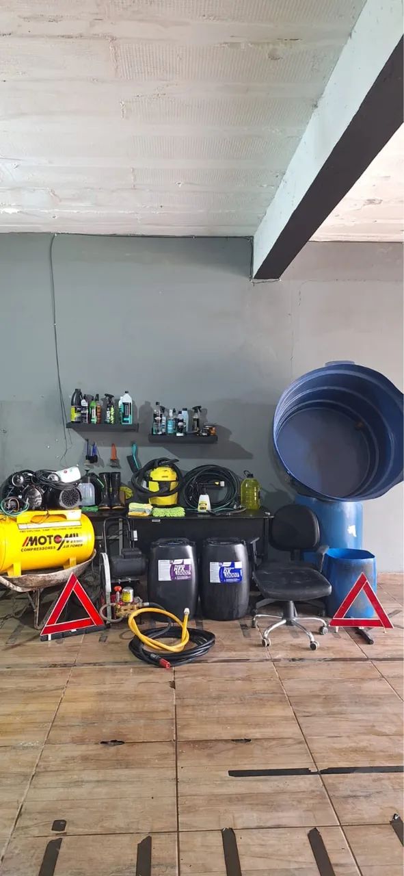 Equipamento lava jato