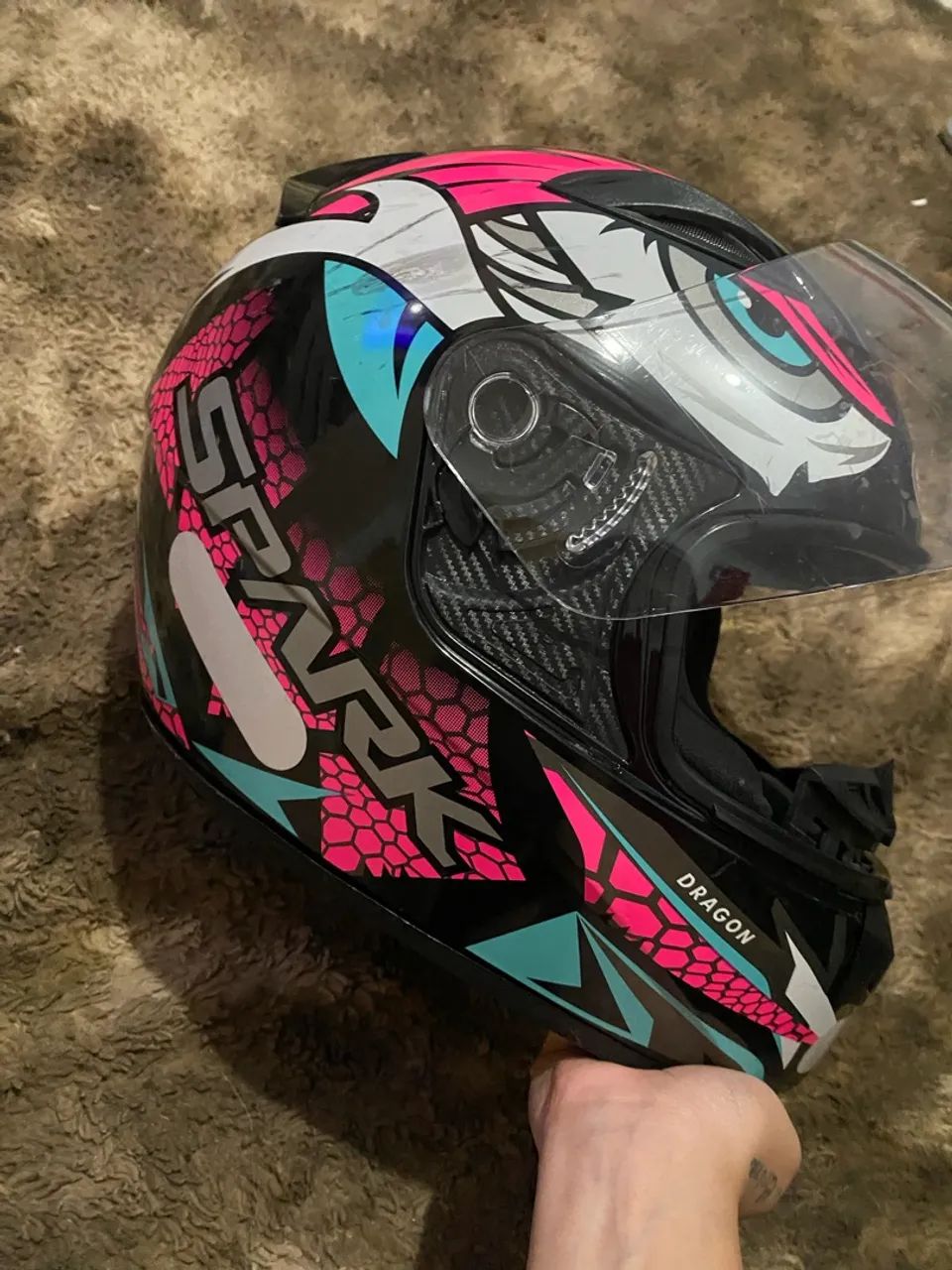 Capacete número 58, 180 ou troco 
