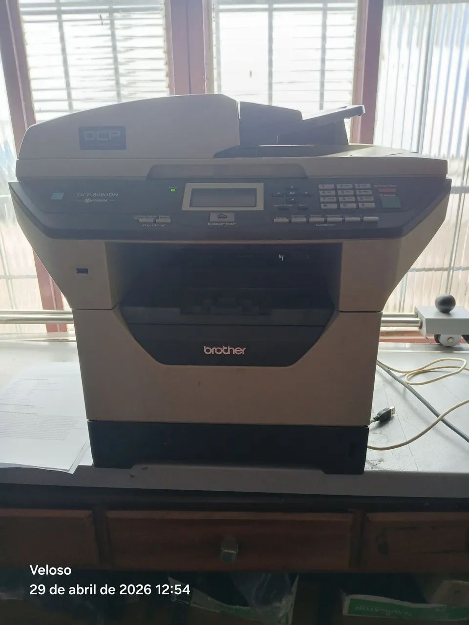 Multifuncional Monocromática Brother DCP8080 - Foto 2