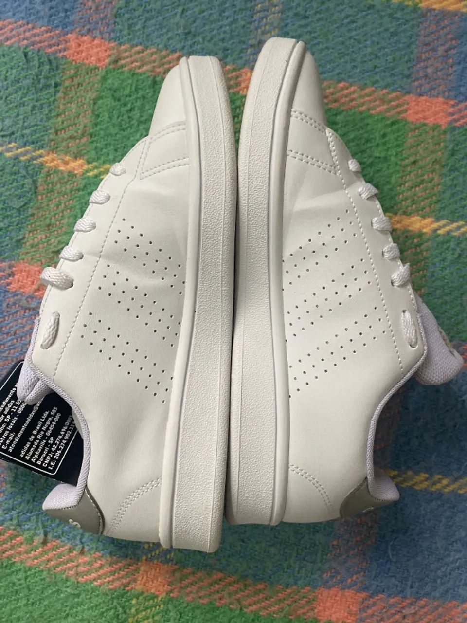 Tênis Adidas Branco Original  - Foto 4