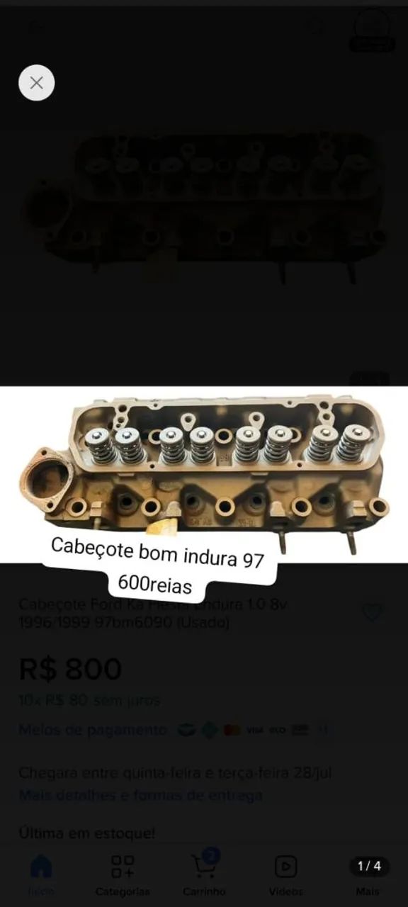 Ford Ka peças 97 indura  - Foto 2